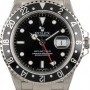 Rolex Used  GMT Master II Ref 16710 Black Dial