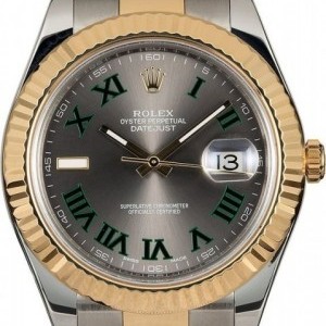 Rolex Datejust 116333 Two Tone with Slate Roman Dial Dial 817772