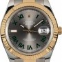 Rolex Datejust 116333 Two Tone with Slate Roman Dial