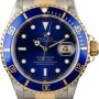 Rolex Certified  Submariner 16613 Blue Insert