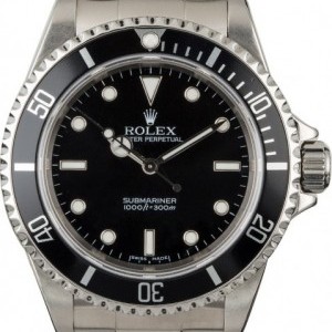 Rolex Certified  Submariner 14060 No Date Date 841356