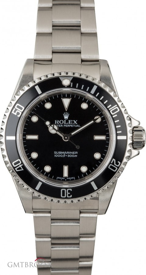 Rolex Certified  Submariner 14060 No Date Date 841356