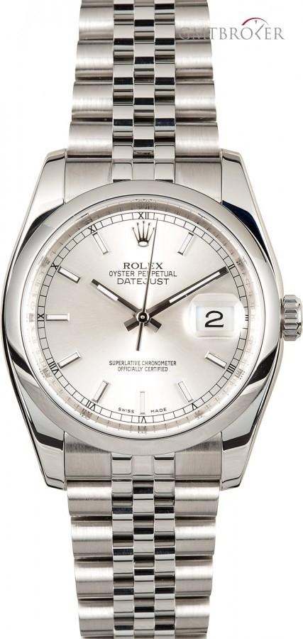 Rolex PreOwned  Datejust 116200 Stainless Jubilee 116200 839131