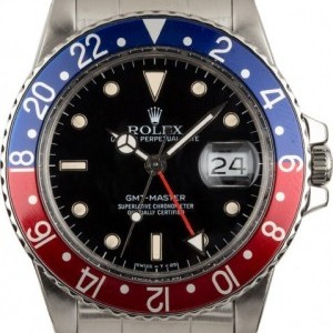 Rolex Used  GMT-Master 16750 Pepsi Bezel Bezel 854039