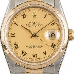 Rolex Datejust 16203 Champage Roman Dial 16203 854078