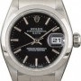 Rolex Ladies Date 79160 Steel Oyster with Black Dial