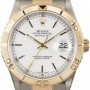 Rolex Used  Datejust Turn-O-Graph 16263 White Dial
