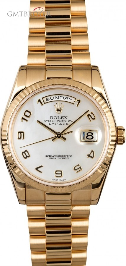 Rolex Day-Date 118238 Mother of Pearl Dial Dial 801018