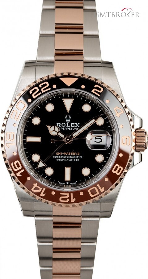 Rolex GMT-Master II Ref 126711 New Model Two Tone Everos Everose 840085