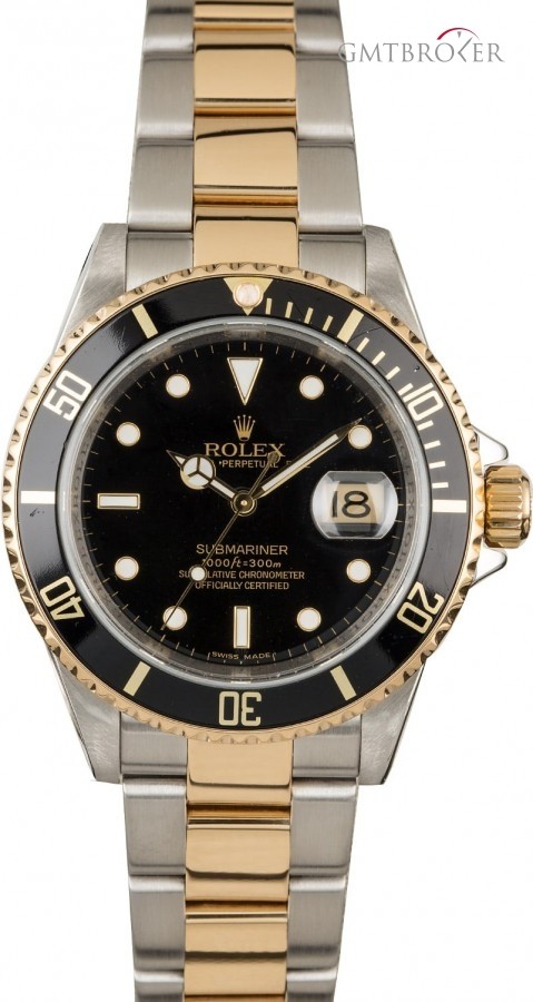Rolex PreOwned  Submariner 16613 Serial Engraved 16613 847265