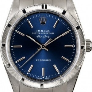 Rolex Used  Air-King 14010M Blue Index Dial 14010M 854225