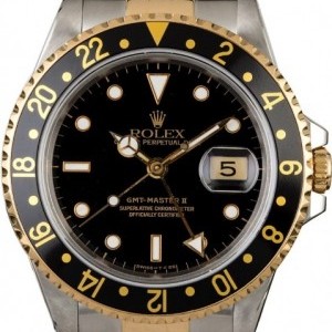 Rolex Pre-Owned  GMT-Master II Ref 16713 Two Tone Jubile 16713 819215
