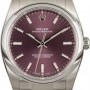 Rolex Oyster Perpetual 114200 Red Grape Dial