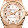 Rolex PreOwned  Datejust 179165 Rose Gold