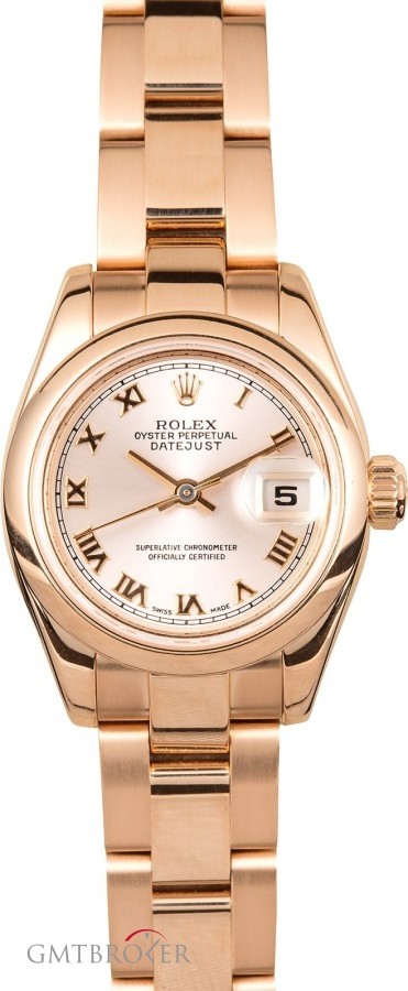 Rolex PreOwned  Datejust 179165 Rose Gold 179165 850256