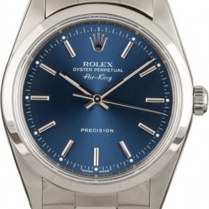 Rolex Air-King 14000 Blue Luminous Dial Dial 854072