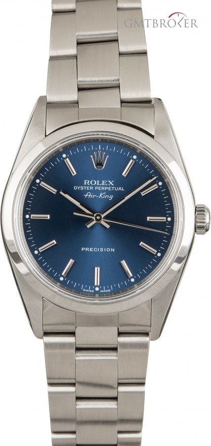 Rolex Air-King 14000 Blue Luminous Dial Dial 854072