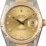 Rolex Used  Datejust 16233 Diamond Markers
