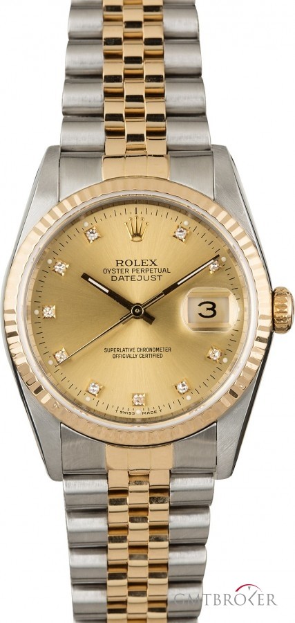 Rolex Used  Datejust 16233 Diamond Markers Markers 845146