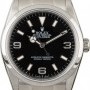 Rolex PreOwned  Explorer 114270 Black Dial