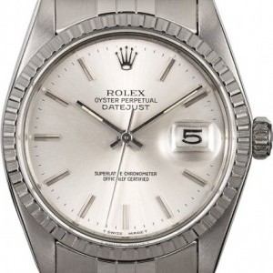 Rolex Datejust 16030 Silver Dial Mens Watch Watch 757997