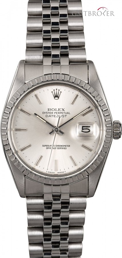 Rolex Datejust 16030 Silver Dial Mens Watch Watch 757997