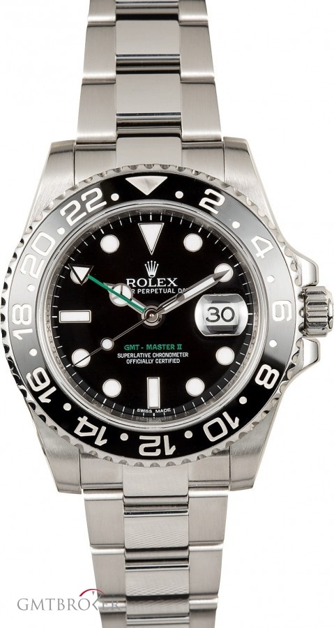 Rolex PreOwned  GMT-Master II Ref 116710 Black Ceramic B Bezel 845167