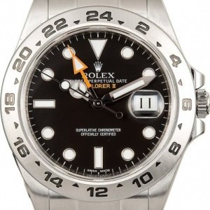 Rolex Explorer II Ref 216570 Black Luminous Dial Dial 830330