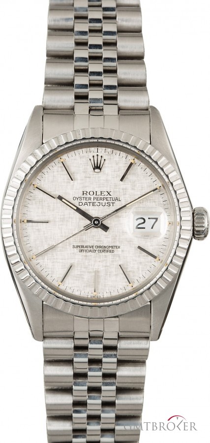 Rolex Datejust 16014 Silver Linen 16014 849524