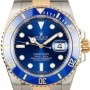 Rolex Used  Submariner 116613LB Sunburst Blue Luminous D