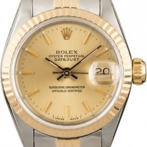 Rolex PreOwned  Datejust 69173 Champagne Dial Lady Lady 849707