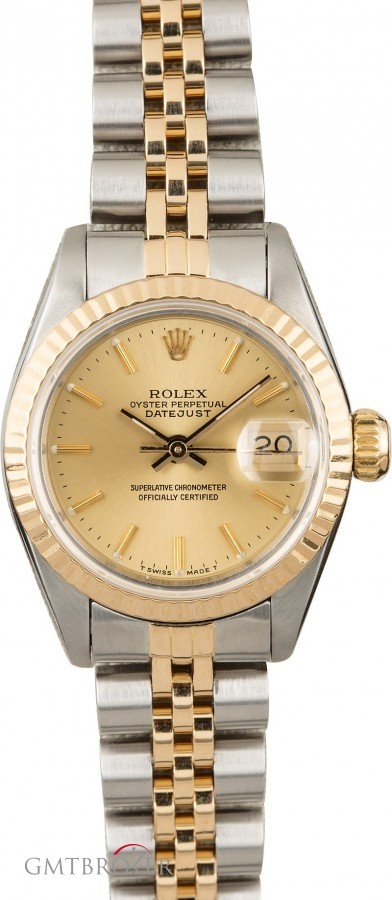 Rolex PreOwned  Datejust 69173 Champagne Dial Lady Lady 849707