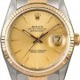 Rolex Mens  Datejust 16233 Certified PreOwned