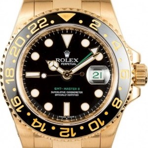 Rolex GMT-Master II Ref 116718 Black Dial Dial 825161