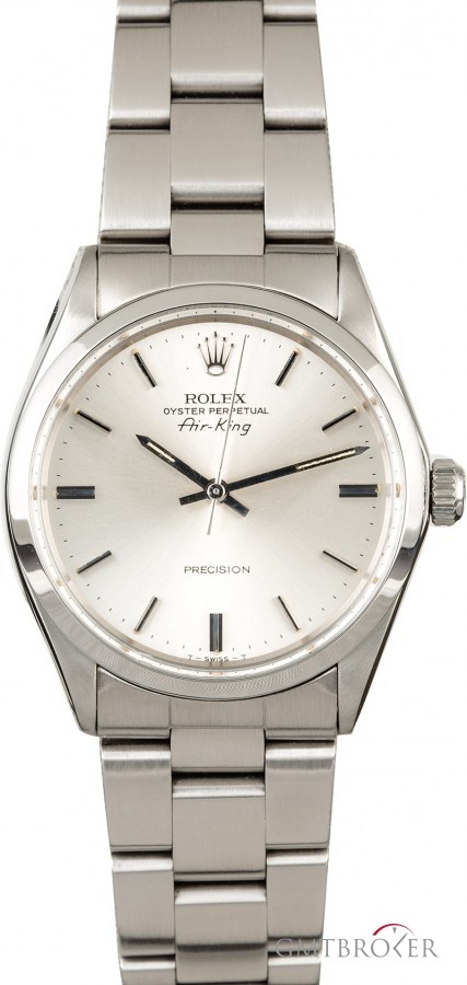 Rolex Mens  Air-King 5500 Steel Oyster Bracelet Bracelet 828458
