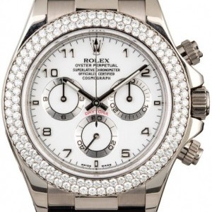 Rolex Daytona 116589 White Gold Case with Diamond Bezel Bezel 819566