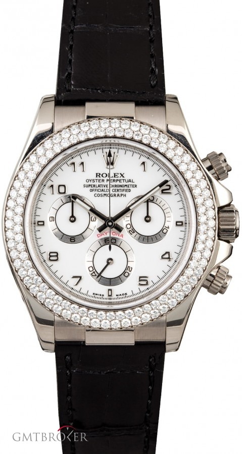 Rolex Daytona 116589 White Gold Case with Diamond Bezel Bezel 819566