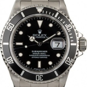Rolex Mens  Submariner 16610 Steel Diving Watch Watch 843685