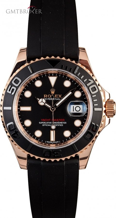 Rolex Unworn  Everose Yacht-Master 116655 116655 828626
