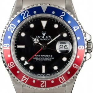 Rolex Used  GMT-Master II Ref 16710 Pepsi Bezel Insert 16710 839107