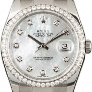Rolex Used  Datejust 116244 MOP Diamonds 116244 843184