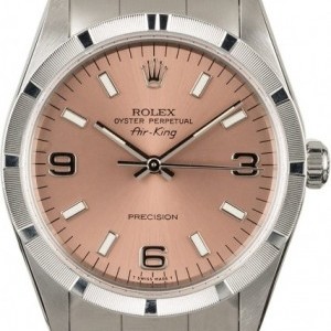 Rolex Used  Air-King 14010 Salmon Dial Steel Oyster 14010 842652