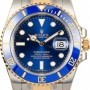 Rolex Factory Stickered  Submariner 116613 Sunburst Blue