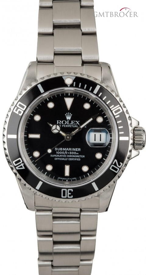 Rolex 16610 Submariner Stainless Steel Mens Watch Watch 842403