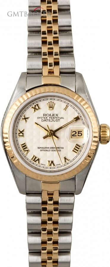 Rolex Datejust 79163 Ivory Pyramid Dial Dial 834853
