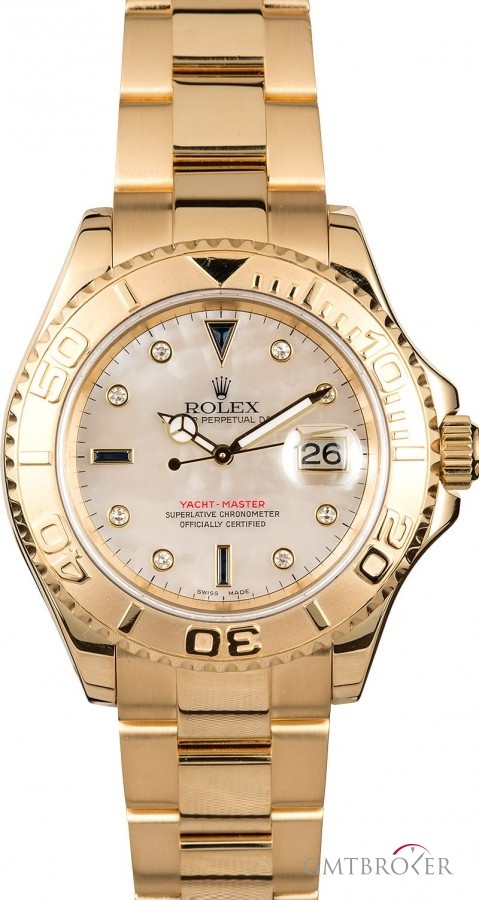 Rolex PreOwned  Yacht-Master 16628 Mother of Pearl 16628 852035