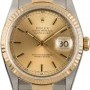 Rolex PreOwned  Datejust 16233 Champagne Index Dial