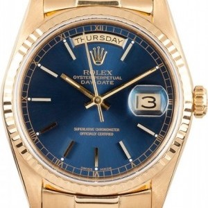 Rolex Used  Mens President Gold Day-Date Jubilee 18238 222757
