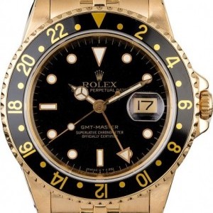 Rolex GMT-Master 16758 18K Yellow Gold Jubilee Jubilee 822827