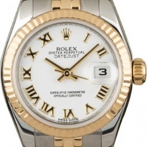 Rolex PreOwned  Datejust 179173 White Roman Dial Dial 844150